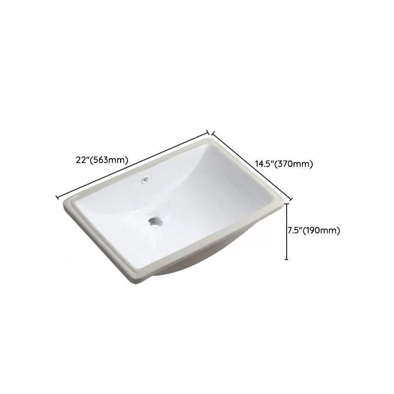 Modern Oval Wash Stand Ceramic Table Installation Bathroom Sink