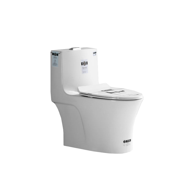 Modern Ceramic White Flush Toilet Floor Mounted Urine Toilet for Bathroom