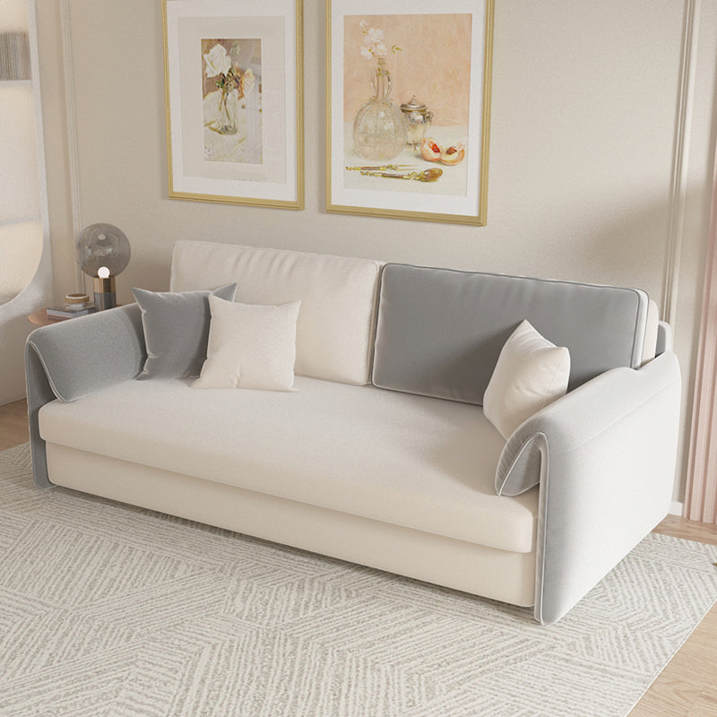 Contemporary Foldable Futon Sleeper Gray Futon Sleeper Sofa Bed