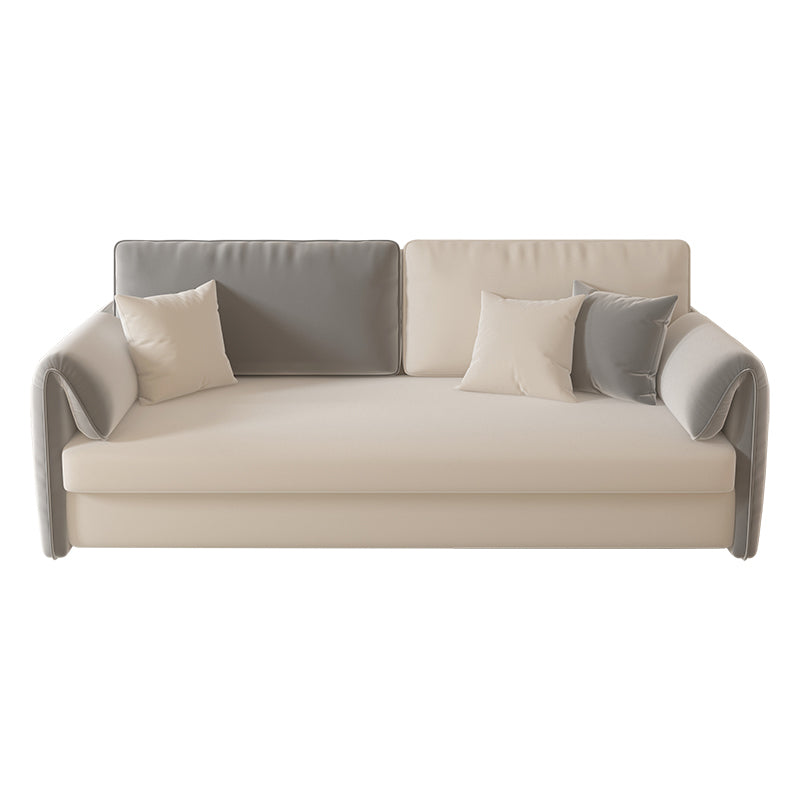 Contemporary Foldable Futon Sleeper Gray Futon Sleeper Sofa Bed