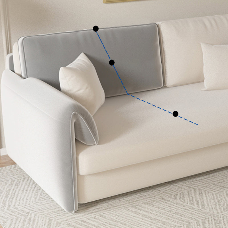 Contemporary Foldable Futon Sleeper Gray Futon Sleeper Sofa Bed