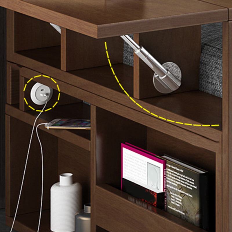 30" Wide Contemporary Sleeper Sofa Futon Gray Storage Sleeper Sofa