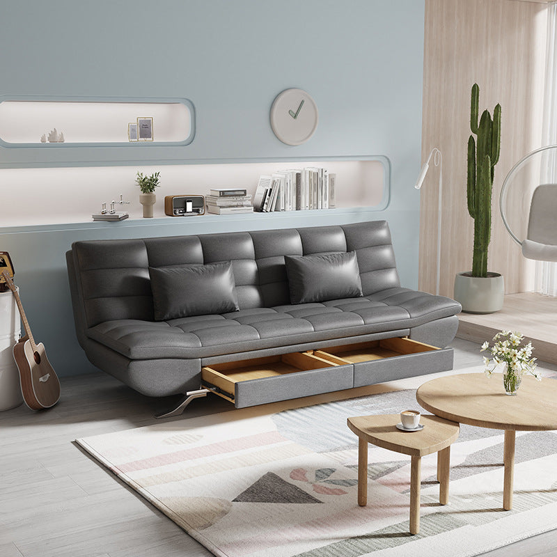 21" Wide Glam Sleeper Sofa Pillow Included Storage Sleeper Sofa