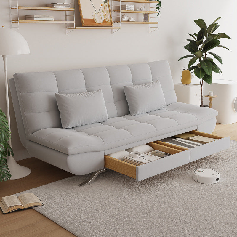 21" Wide Glam Sleeper Sofa Pillow Included Storage Sleeper Sofa