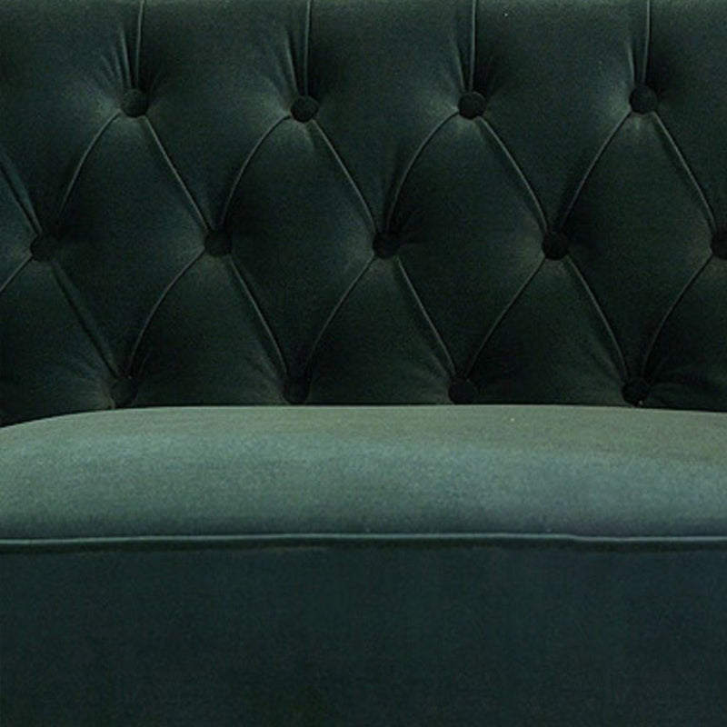 33" Wide Glam Sleeper Sofa Pillow Included Tufted Back Sleeper Sofa