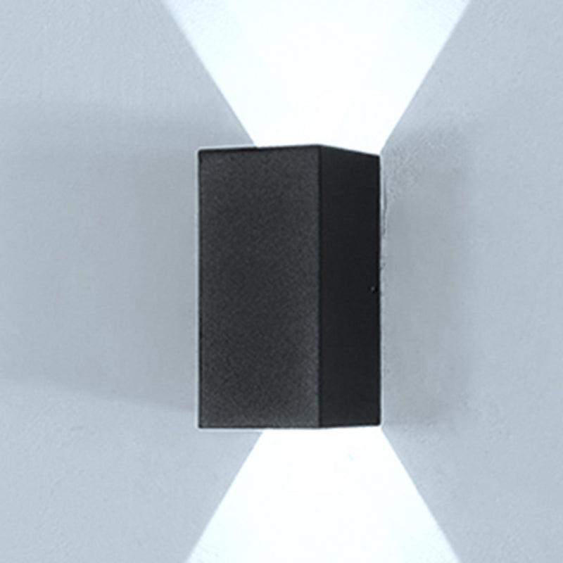 Metal Wall Lamp Modern 2 Lights Wall Mounted Lighting for Outdoor