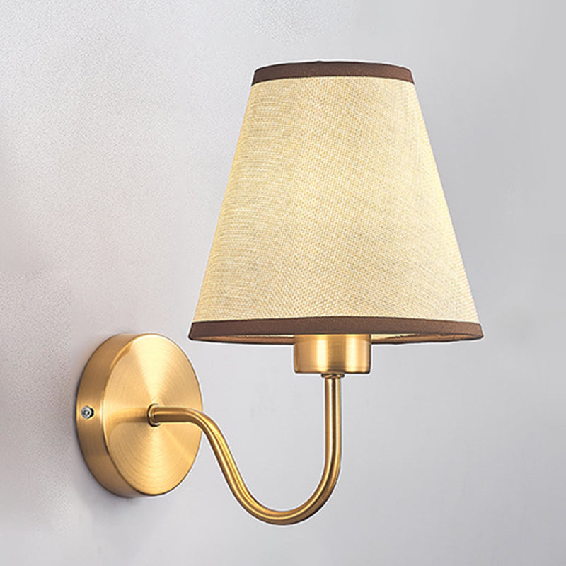 Modernism Wall Sconce Fabric Shade Sconce Lighting for Living Room