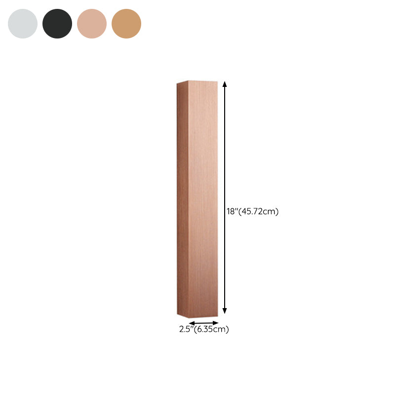 Metal Rectangle Wall Mount Lamp Simple Wall Mounted Light Fixture