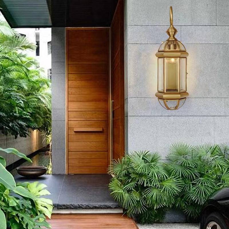 1 Light Geometric Flush Mount Contemporary Metal Wall Light Sconces