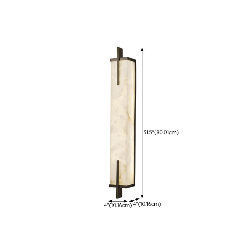 Contemporary Metal Wall Sconce Lighting Geometric Shape Wall Lamp for Living Room