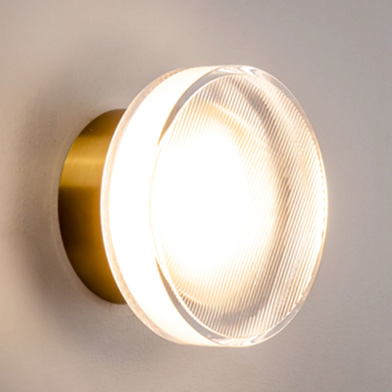 Modernism LED Wall Sconce Round Shape Sconce Lighting for Bedroom
