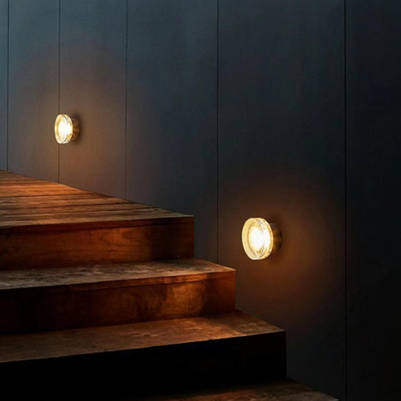 Modernism LED Wall Sconce Round Shape Sconce Lighting for Bedroom