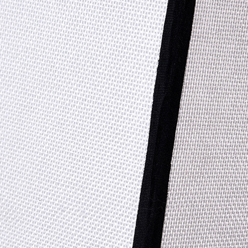 1 Light Geometric Wall Mount Light Modern Fabric Wall Lamp for Bedroom