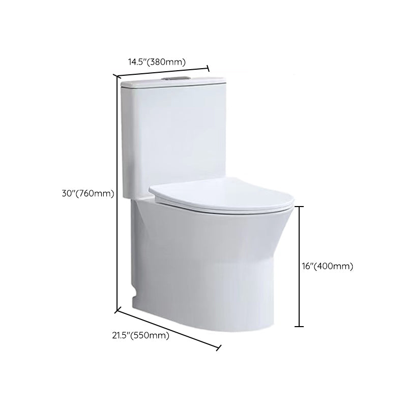 Modern Toilet Bowl All In One Floor Mounted Porcelain Urine Toilet