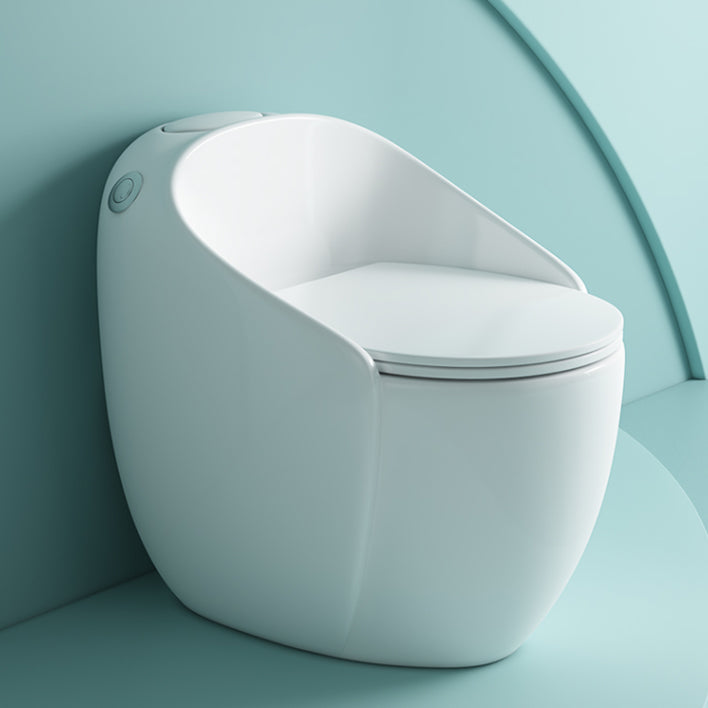 Modern Toilet Bowl All In One Floor Mounted Porcelain Flush Toilet