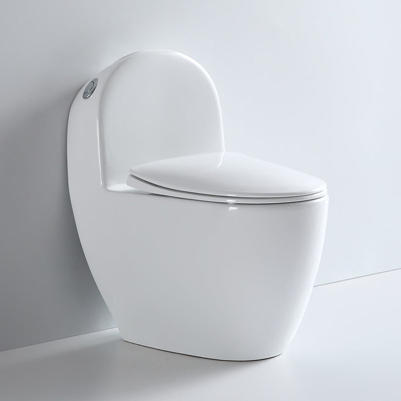 Modern Toilet Bowl All In One Floor Mounted Porcelain Flush Toilet