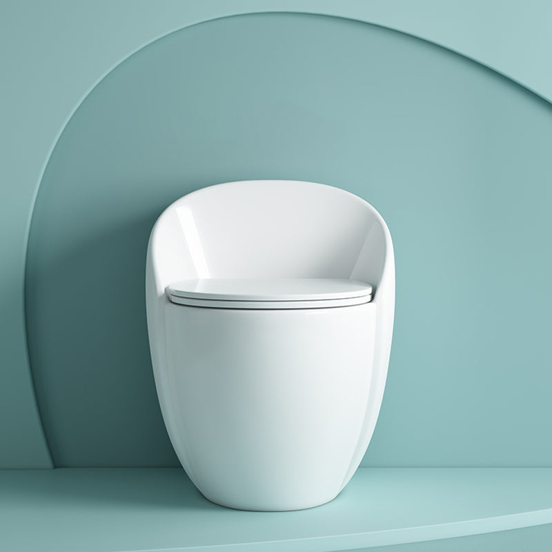 Modern Toilet Bowl All In One Floor Mounted Porcelain Flush Toilet