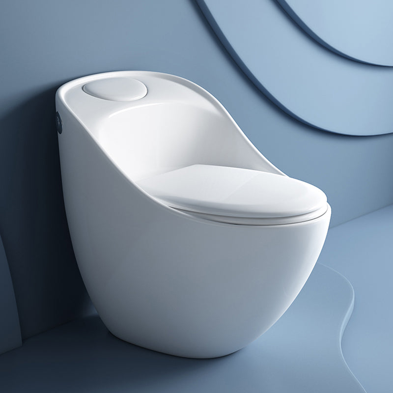 Modern Toilet Bowl All In One Floor Mounted Porcelain Flush Toilet