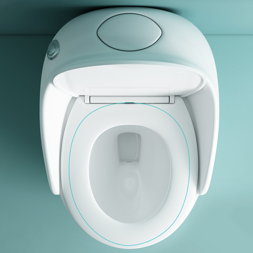 Modern Toilet Bowl All In One Floor Mounted Porcelain Flush Toilet