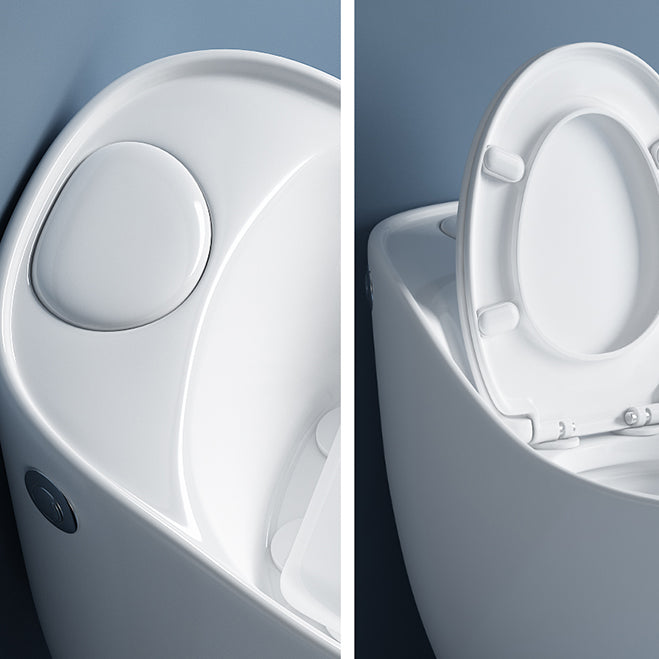 Modern Toilet Bowl All In One Floor Mounted Porcelain Flush Toilet