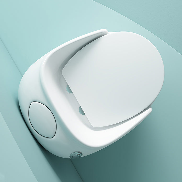 Modern Toilet Bowl All In One Floor Mounted Porcelain Flush Toilet