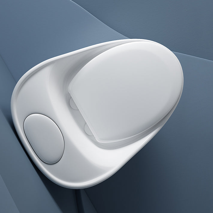 Modern Toilet Bowl All In One Floor Mounted Porcelain Flush Toilet