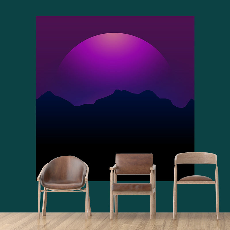 Environmental Landscape Illustration Wall Mural Wallpaper Bedroom Wall Mural