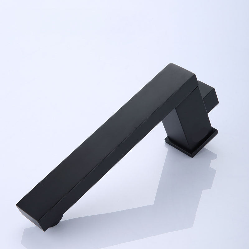 Modern Tub Filler Trim Copper with Hand Shower Deck-Mount Roman Tub Set