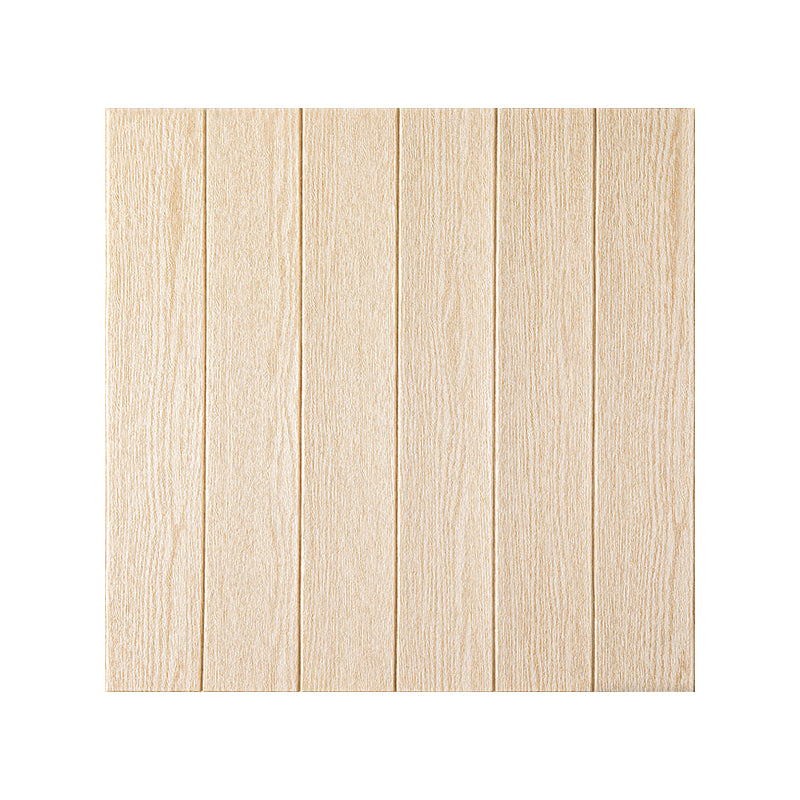 Contemporary Tin Backsplash Paneling Smooth Wall Ceiling Wood Grain Design
