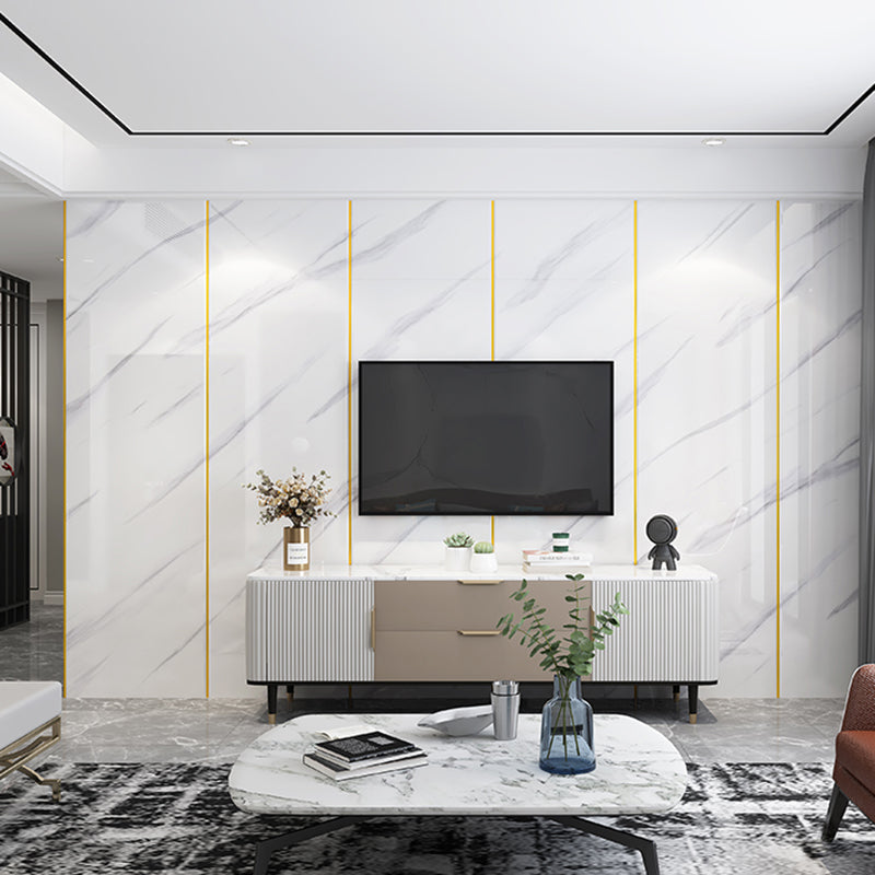 Contemporary Wall Tile Peel and Stick Smooth Waterproof Wall Access Panel