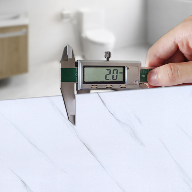 Single Tile Wallpaper PVC Stain Resistant Peel and Stick Wall Tile