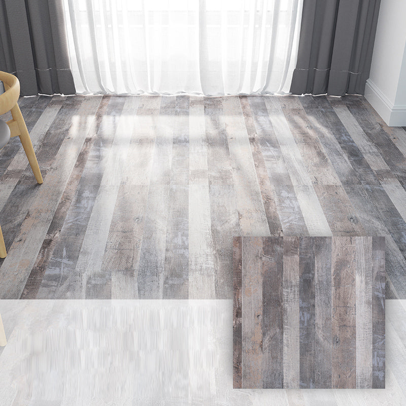 Modern Peel and Stick Tiles PVC Wood Look Stain Resistant Vinyl Plank