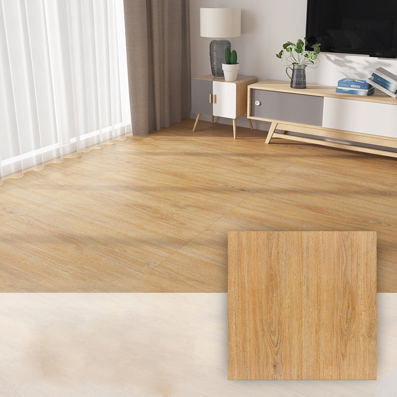 Modern Peel and Stick Tiles PVC Wood Look Stain Resistant Vinyl Plank
