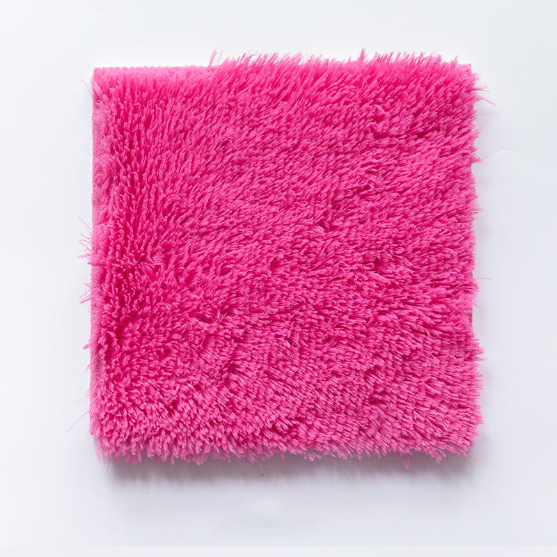 Basic Carpet Tiles Solid Color Shag Square Bedroom Carpet Tiles