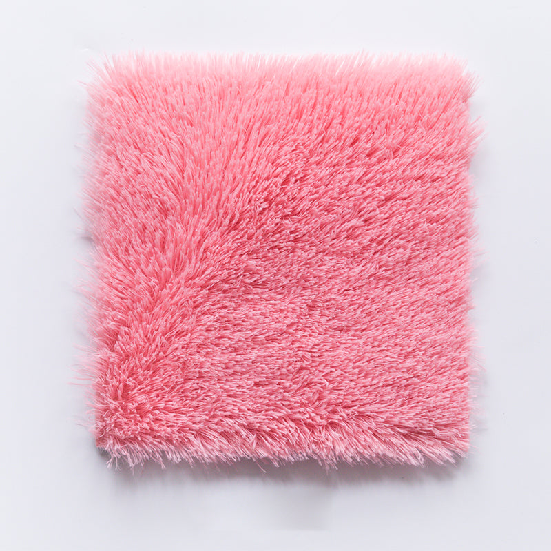 Basic Carpet Tiles Solid Color Shag Square Bedroom Carpet Tiles