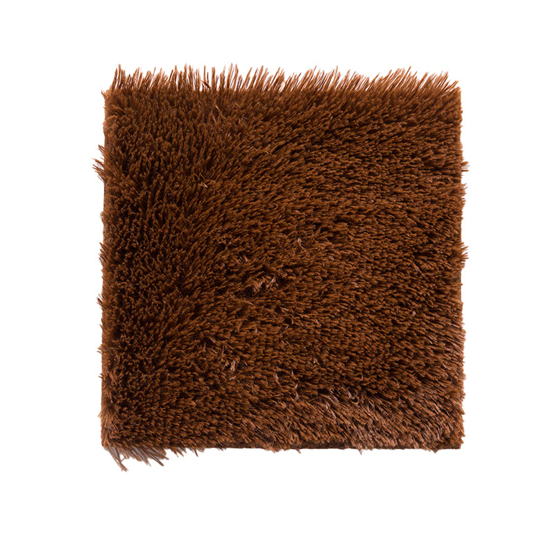 Basic Carpet Tiles Solid Color Shag Square Bedroom Carpet Tiles