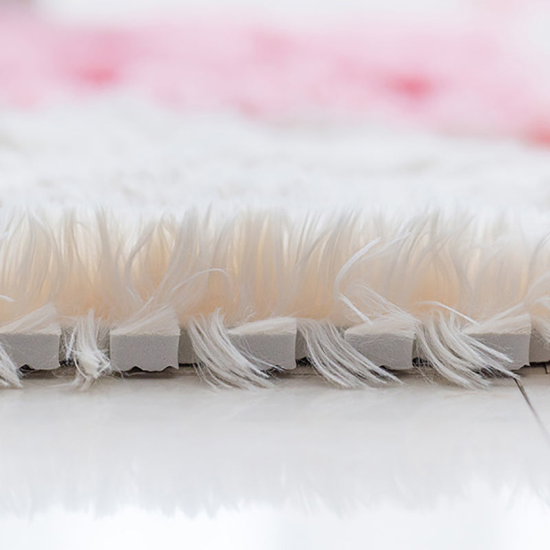 Basic Carpet Tiles Solid Color Shag Square Bedroom Carpet Tiles