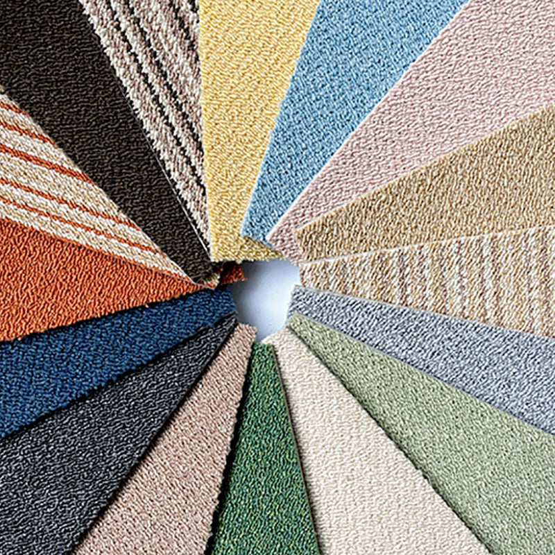 Modern Carpet Tiles Color Block Stain Resistant Bedroom Carpet Tiles