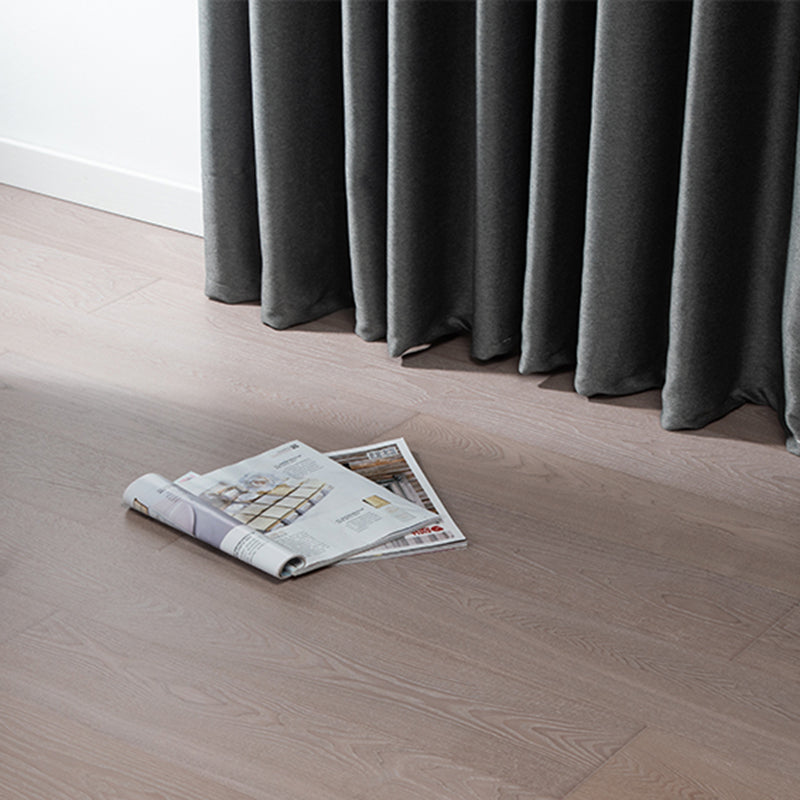 Click-Locking Hardwood Flooring Smooth Solid Hardwood Deck Tiles