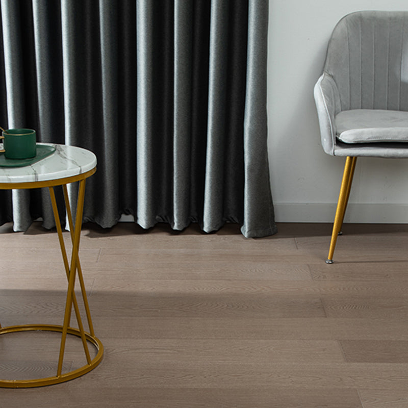 Click-Locking Hardwood Flooring Smooth Solid Hardwood Deck Tiles