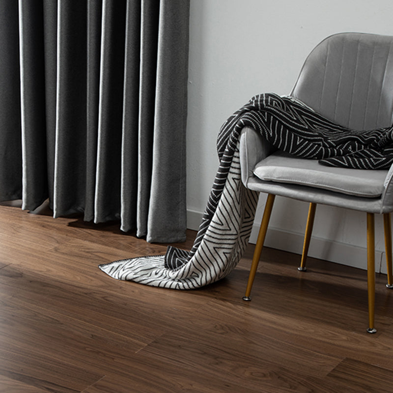 Click-Locking Hardwood Flooring Smooth Solid Hardwood Deck Tiles