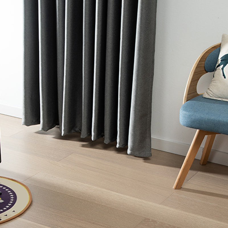 Click-Locking Hardwood Flooring Smooth Solid Hardwood Deck Tiles