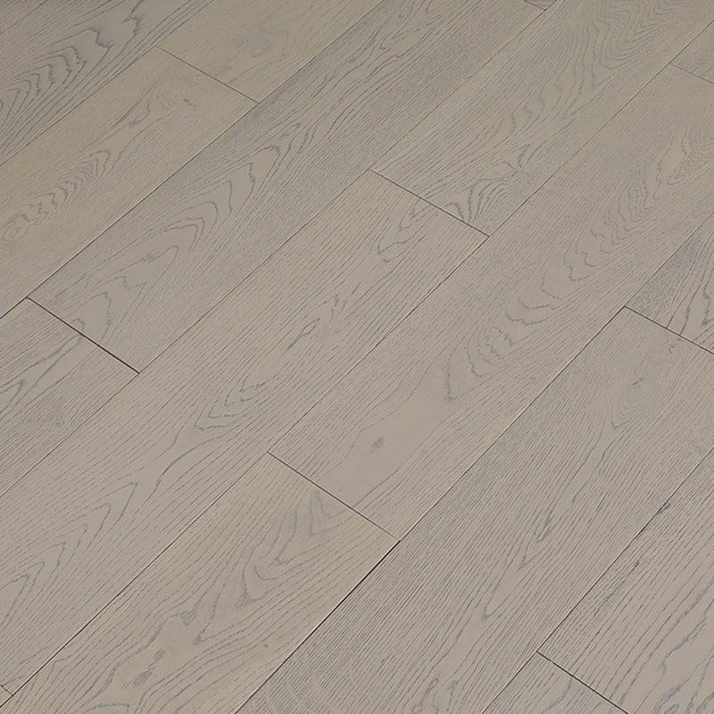 Modern Wood Tile Wire Brushed Water Resistant Click Lock Flooring Planks