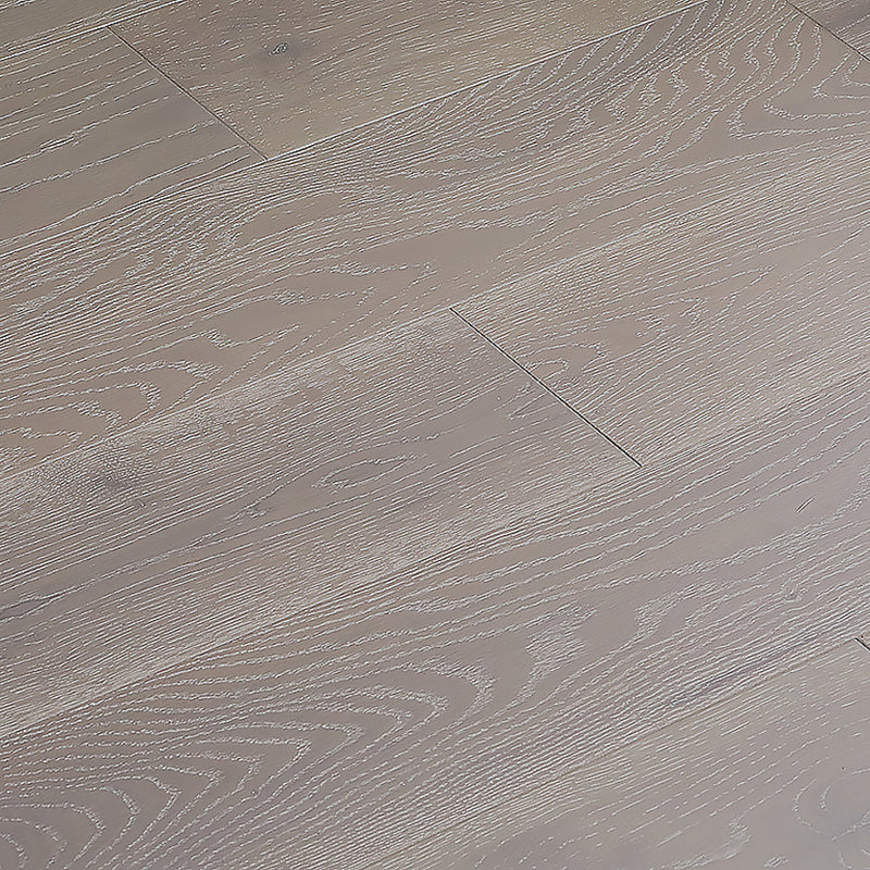 Modern Wood Tile Wire Brushed Water Resistant Click Lock Flooring Planks