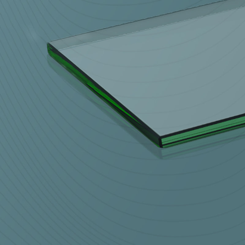 Tempered Glass Transparent Alcove Shower Enclosure with Header