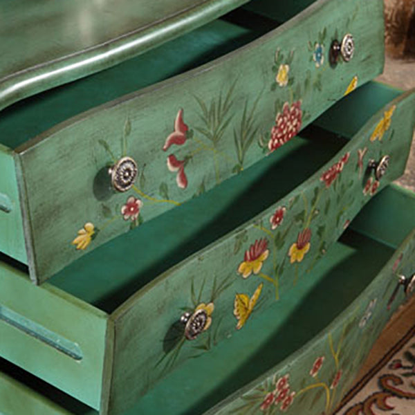 Traditional Storage Chest Solid Wood Storage Chest Dresser with 3/4/6 Drawers