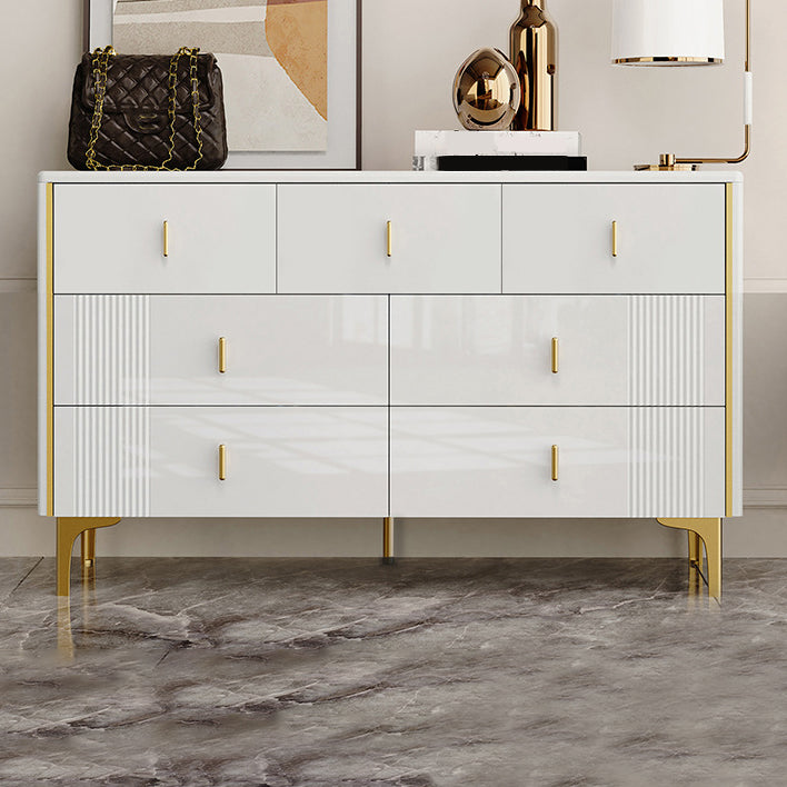 Classic Glam Storage Chest Manufactured Wood Dresser , 15.6 Inch Width