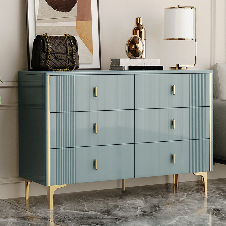 Classic Glam Storage Chest Manufactured Wood Dresser , 15.6 Inch Width