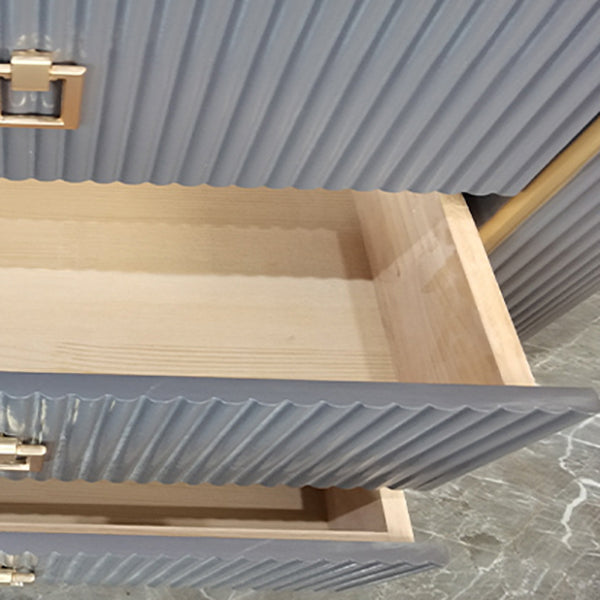 Modern Lingerie Chest Marble Vertical Storage Chest Dresser for Bedroom