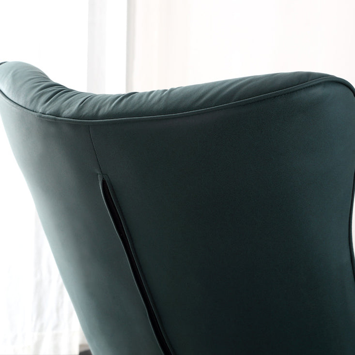 Modern Indoor Sofa Rocking Chair Nursery Rocking Chair with Ottoman